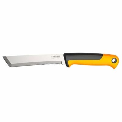 2. Fiskars 1062830 nożyk Czarny, Żółty Stałe ostrze noża