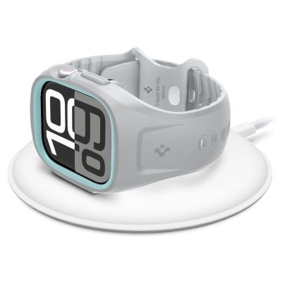 7. Pasek Spigen Liquid Air Pro na Apple Watch 10 46 mm - szary