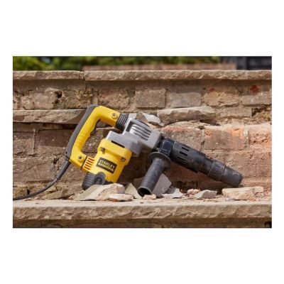 5. Stanley SFMEH220K-QS młot wyburzeniowy SDS Max Czarny, Żółty 1010 W