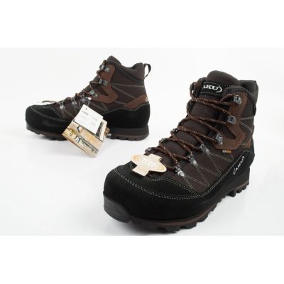 8. Aku Trekker Gore-tex buty trekkingowe męskie turystyczne za kostkę brązowe
