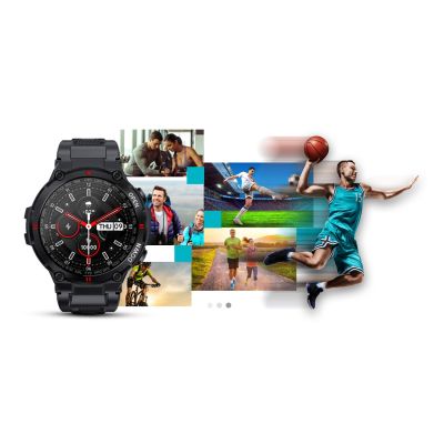 7. Smartwatch GIEWONT Czarny GW430-1