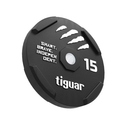 2. tiguar bumper gumowy czarny 15 kg