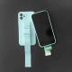 11. Rope case żelowe etui ze smyczą łańcuszkiem torebka smycz Samsung Galaxy A32 4G ciemnozielony
