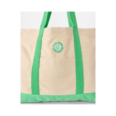 4. Torebka damska RIP CURL Mixed Logo 25L Tote beżowa