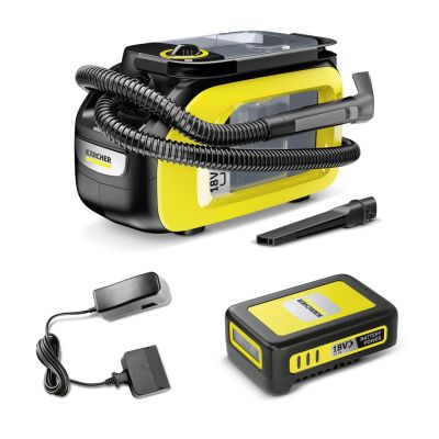 25. Akumulatorowy odkurzacz piorący KARCHER SE 3-18 Compact Battery Set - 1.081-502.0