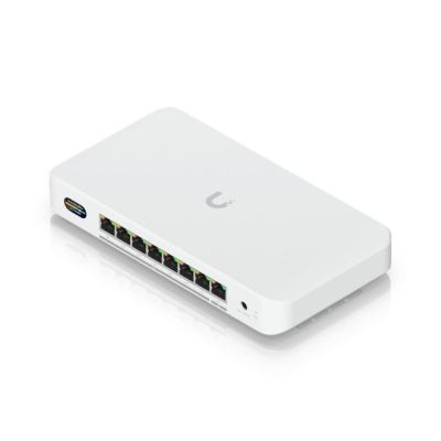 6. Ubiquiti UDB-Switch 2.5G Ethernet (100/1000/2500) Obsługa PoE Biały