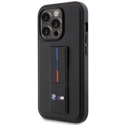 2. Etui BMW Grip Stand Hot Stamp iPhone 14 Pro - czarne