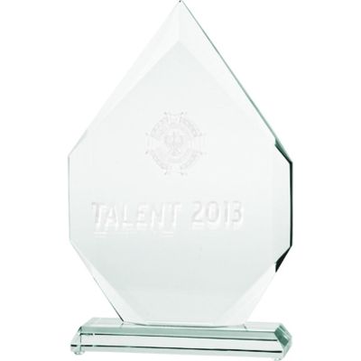 6. Trofeum szklane grawerowane 3D z etui