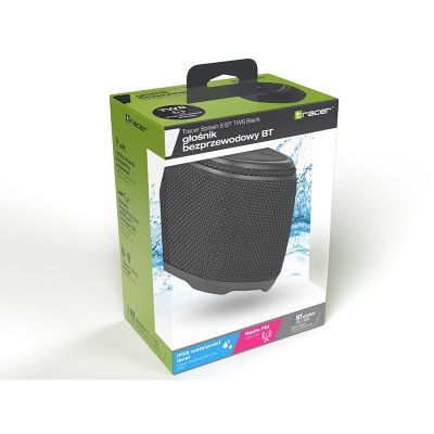 5. TRACER GŁOŚNIK TWS SPLASH S BLUETOOTH BLACK