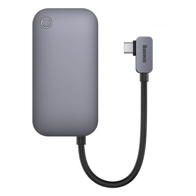 2. Uniwersalny HUB USB do tabletu / smartfona 6w1 USB-C Baseus PadJoy - ciemnoszary