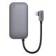 2. Uniwersalny HUB USB do tabletu / smartfona 6w1 USB-C Baseus PadJoy - ciemnoszary