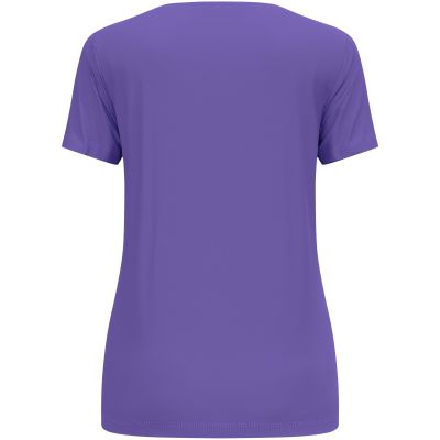 Koszulka damska Odlo F-DRY RIDGELINE T-shirt crew neck s/s fioletowa