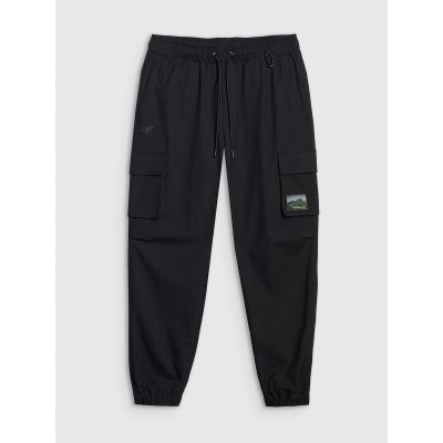 7. Spodnie casual cargo męskie 4F 4FRAW25TTROM1690-20S