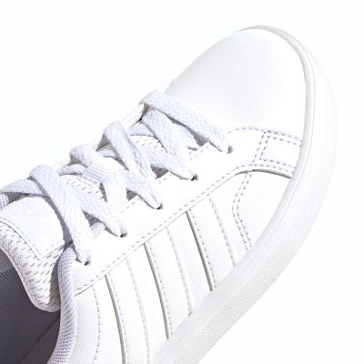 7. Buty sportowe adidas VS PACE 2.0 K skóra ekologiczna białe (IE3468)