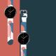 3. Pasek Strap Moro do Samsung Galaxy Watch 45 / 46 / 47 mm silikonowa bransoletka opaska do zegarka - wzór 10