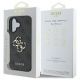 8. Etui Guess 4G Big Logo na iPhone 16 Plus - czarne