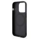 7. Etui Guess GCube Stripes MagSafe na iPhone 15 Pro Max - czarne