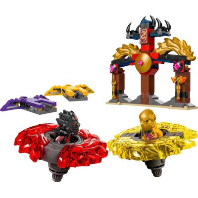 3. LEGO NINJAGO 71826 Smocze Spinjitzu — zestaw bitewny