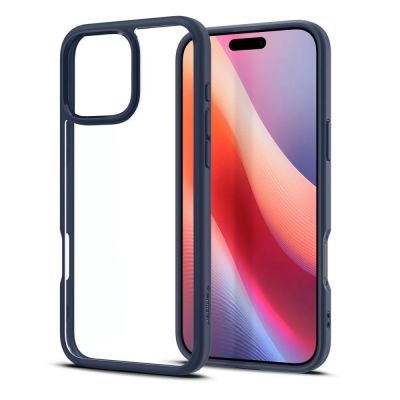 2. Etui Spigen Ultra Hybrid na iPhone 16 Pro - niebieskie