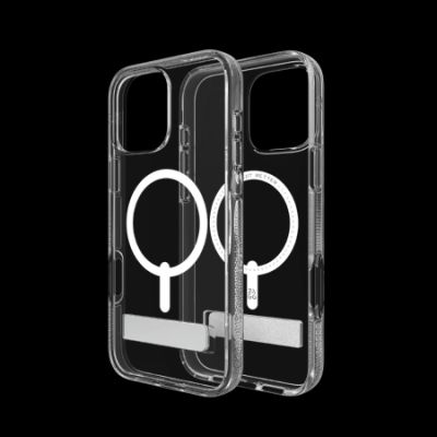 3. Etui ZAGG Crystal Palace Snap Kickstand MagSafe z podstawką na iPhone 16 Pro Max - przezroczyste
