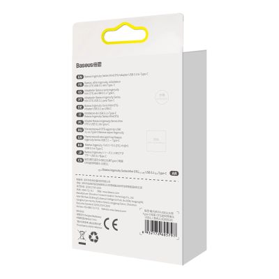 6. Baseus Ingenuity Series Mini przejściówka adapter USB 3.1 OTG do USB Typ C czarny (ZJJQ000101)