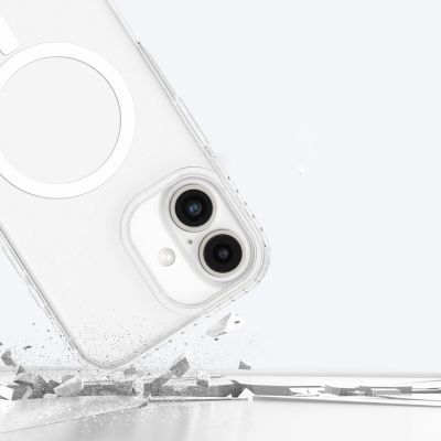 9. Etui silikonowe AMAZINGTHING Titan Pro Mag Case z pierścieniem magnetycznym do iPhone 16 - przezroczyste