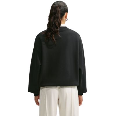 2. Bluza damska Nike Studio Fleece czarna IM8082 001