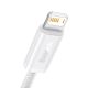 2. Kabel Baseus Dynamic Series 2.4A USB-A - Lightning 1m - biały