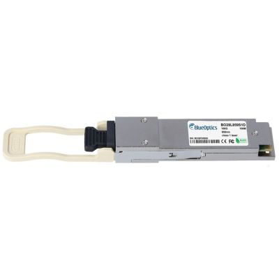 2. BlueOptics MMA1B00-C100-NV-BO moduł przekaźników sieciowych Swiatłowód QSFP28