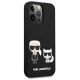 4. Etui Karl Lagerfeld Silicone Karl&Choupette na iPhone 13 Pro / iPhone 13 - czarne