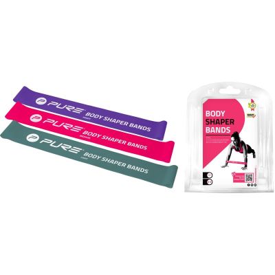 13. ZESTAW GUM DO ĆWICZEŃ FITNESS CROSSFIT MINI BAND 3SZT WOMEN PURE 2 IMPROVE