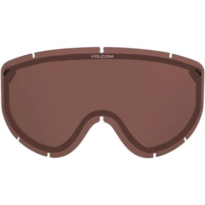 2. Szyba do gogli narciarskich Volcom Footprint Rose ochrona UV różowa (VL06001210)