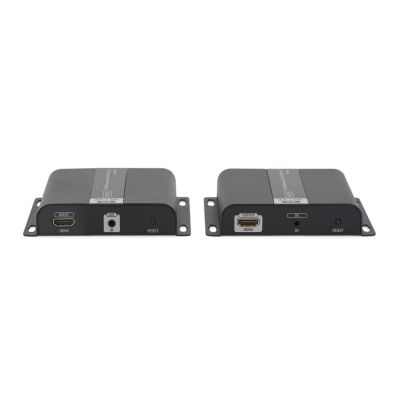 14. Extender HDMI IP/Cat.5/6/7 120m 4K 30Hz UHD PoEHDCP 1.4 IR audio (zestaw)