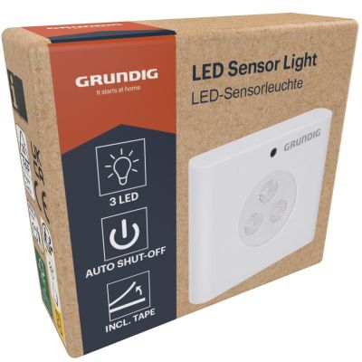 2. LAMPKA Z CZUJNIKIEM RUCHU 3 LED LIGHT GRUNDIG