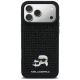 3. Etui Karl Lagerfeld Rhinestones Karl&Choupette Pin na iPhone 17 Pro Max - czarne