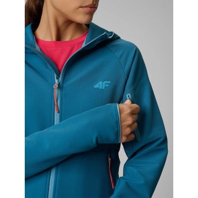 6. Kurtka softshell wiatroodporna damska 4F 4FRSS26TSOFF645-46S
