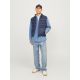 4. Jack & Jones puchowy bezrękawnik JJEMULTI BODYWARMER COLLAR NOOS 12258457 NAVY BLAZER/TRUE RED