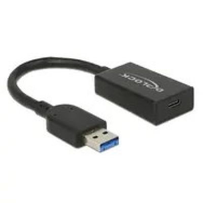 DeLOCK 65698 kabel USB USB 3.2 Gen 2 (3.1 Gen 2) 0,15 m USB A USB C 10 Gbit/s Czarny