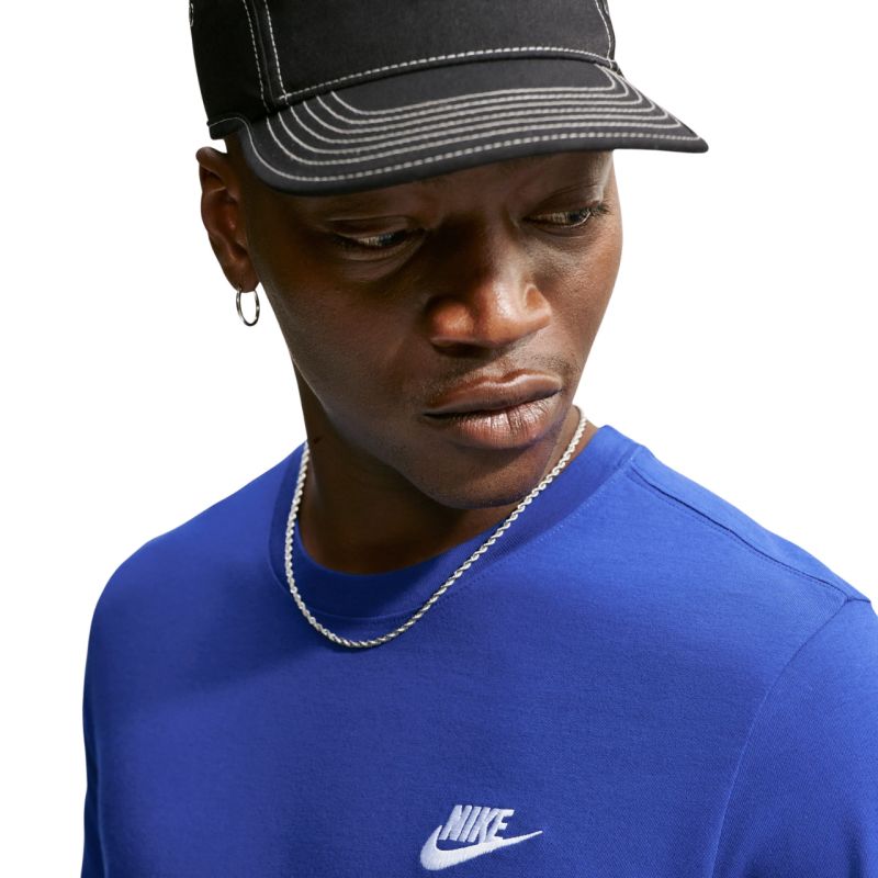 5. Koszulka męska Nike Club Tee niebieska AR4997 417