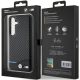 8. Etui BMW Leather Carbon na Samsung Galaxy S24 - czarne