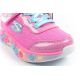 5. Skechers buty sportowe dziecięce S Lights LED dla dziewczynki na rzep
