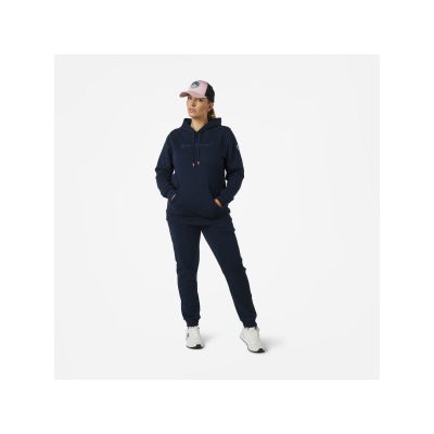 9. Bluza Rossignol W LOGO SWEAT HOOD FL granatowy
