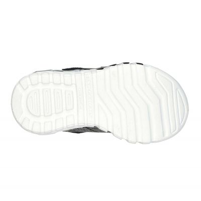 4. Sneakersy Skechers S Lights Flex-Glow Elite Jr 400135N-BKGY