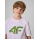 3. T-shirt bawełniany chłopięcy 4F 4FJRSS26TTSHM4280-10S