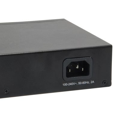 6. Przełącznik LevelOne GEP-1051 - Inteligentny - 8 x 10/100/1000 (PoE+) + 2 x Gigabit SFP - Biurko, Montaż w szafie - PoE+ (70W)