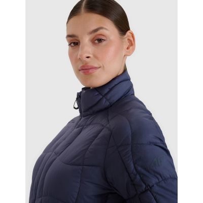 3. Kurtka puchowa trekkingowa z wypełnieniem Primaloft Silver damska 4F 4FWSS25TDJAF531-22S