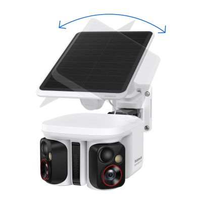 4. Kamera zewnętrzna Baseus Security X1 Pro Dual Camera 3K - biała