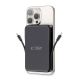 9. Powerbank Tech-Protect LifeMag PB31 z MagSafe 10000mAh 15W USB-C / USB-A / wbudowane kable USB-C / Lightning - czarny