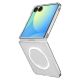 3. Etui Spigen AirSkin Mag MagSafe na Samsung Galaxy Z Flip 7 - przeroczysto-białe