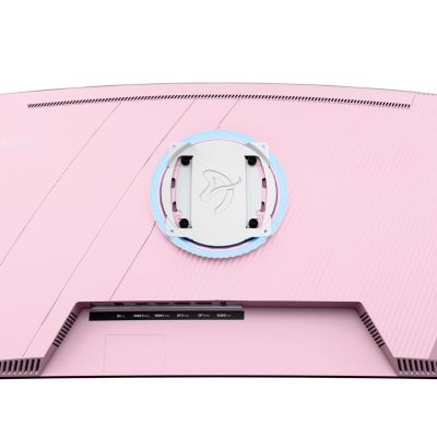 10. Arozzi Nova 34” Curved monitor komputerowy 86,4 cm (34") 3440 x 1440 px 4K Ultra HD LED Różowy